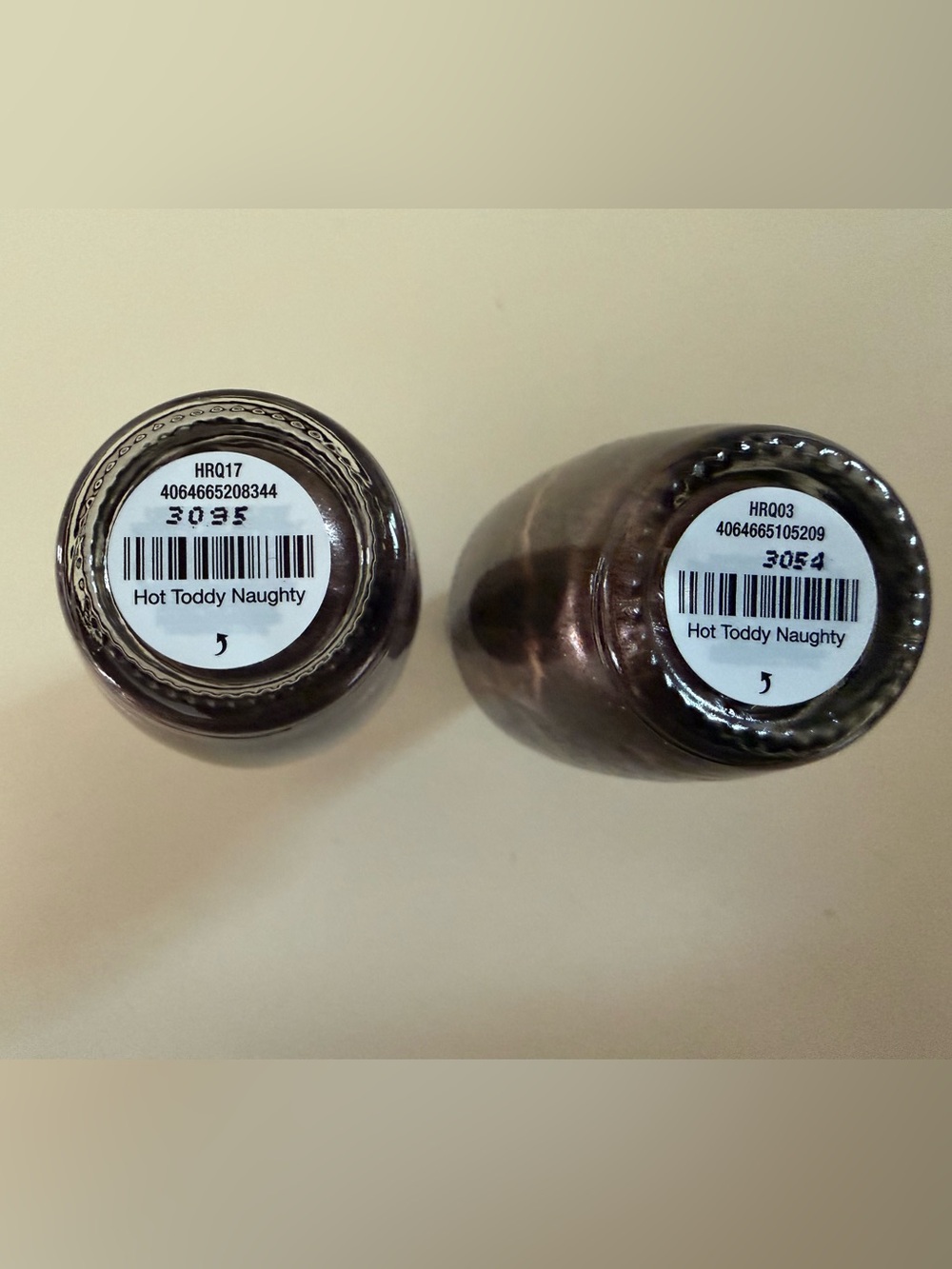 OPI Hot Toddy Naughty Shimmery Brown Nail Polish Duo - Picture 2 of 2